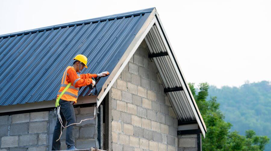 Professional gutter cleaning in Omaha, IL